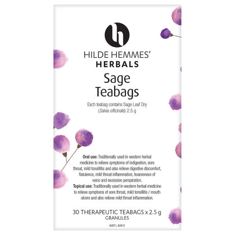 Hilde Hemmes Herbals Sage Tea 30 bags