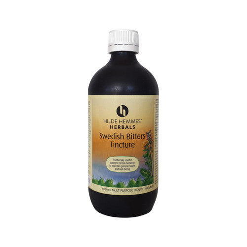 Hilde Hemmes' Herbals Swedish Bitters Tincture Multipurpose Liquid 500ml