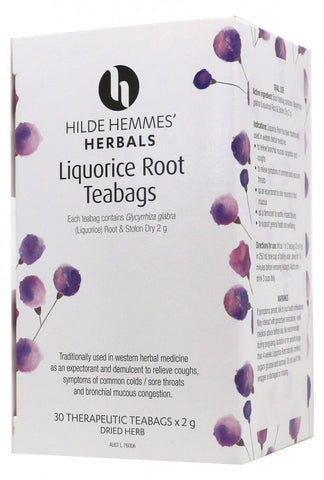 Hilde Hemmes HerbalsLiquorice Root Teabags 30 bags x2g