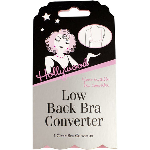 Hollywood Clear Low Back Bra Converter