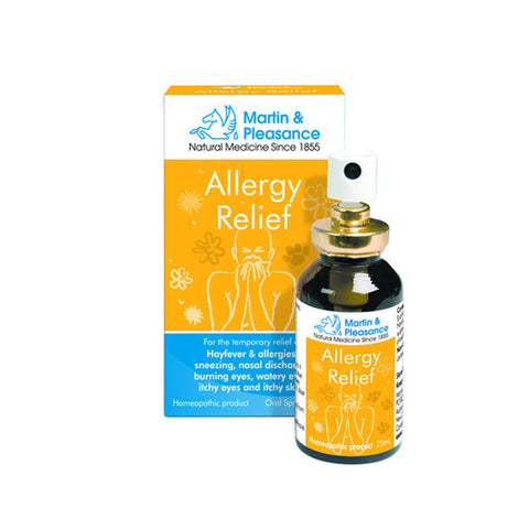 Martin & Pleasance Allergy Relief 25ML Spray Homeopathic Remedy