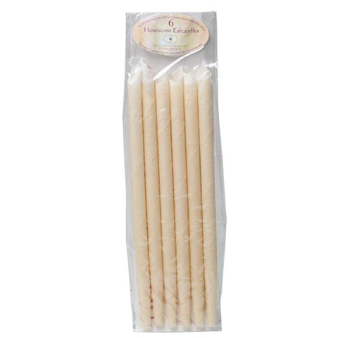 HONEYCONE Ear Candles 100% Unbleached Cotton 6