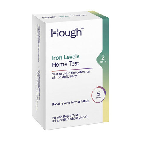 Hough Iron Levels Home Test 2 Pack