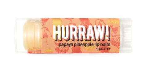 Hurraw Papaya Pineapple Lip Balm 4.3g