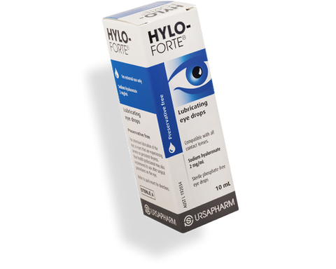 Hylo-Forte Lubricating Eye Drops 10ml