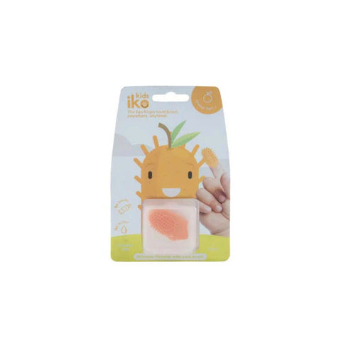 iko Kids Finger Toothbrush Orange