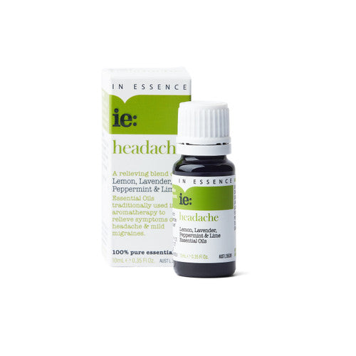 In Essence ie Headache Essential Oil Blend 10ml