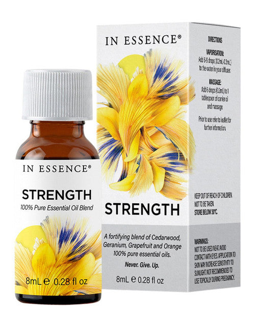 In Essence Strength Pure Essential Oil Blend 8ml