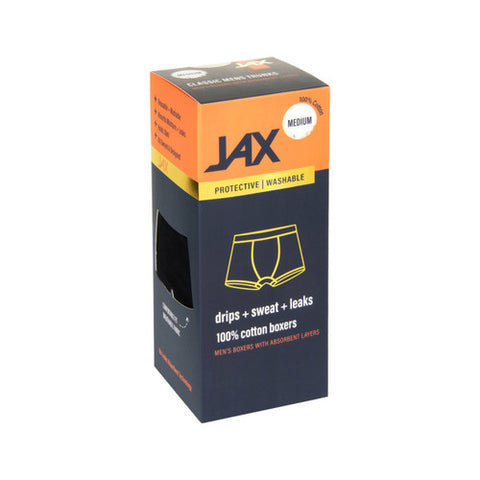 JAX Mens Leakproof Boxer Large