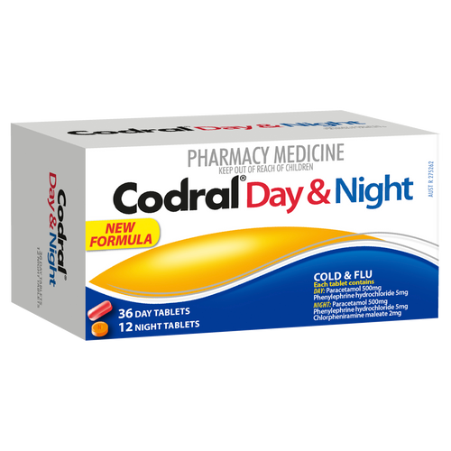 Codral PE Day & Night Tablets 48 Pack