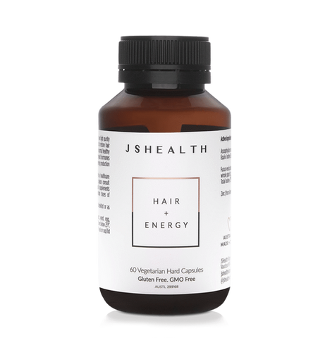 JS Health Hair + Energy 60 Capsules