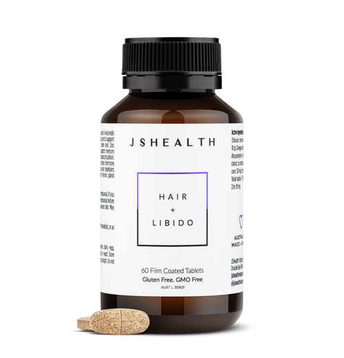 JSHealth Hair + Libido 60 Tablets