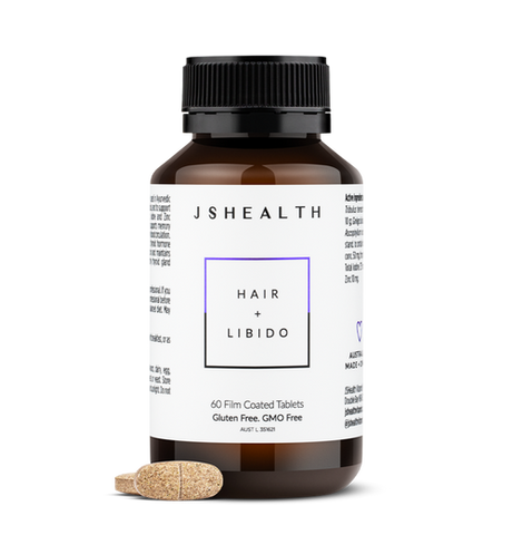 JSHealth Hair + Libido 60 Tablets