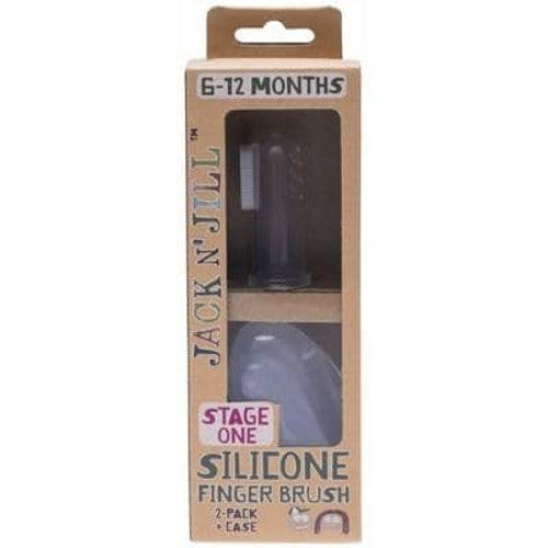 Jack N Jill Stage 1 Silicone Finger Brush 2 Pack