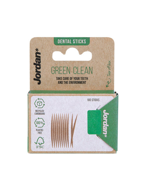 Jordan Green Clean Toothpicks 100 Pack