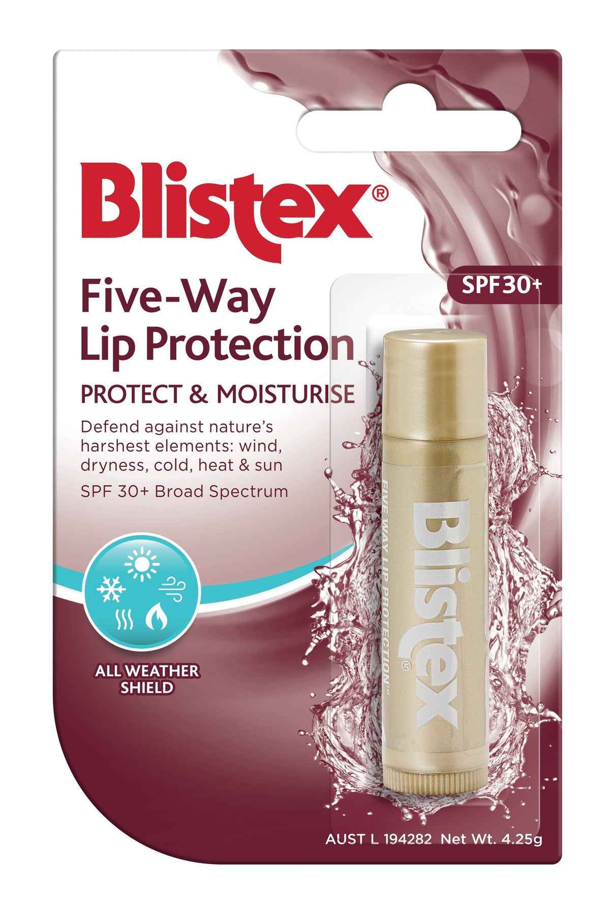 Blistex Five Way Protection SPF30+ 4.25g