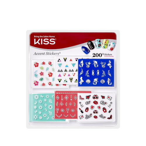 KISS 200+ Accent Nail Stickers