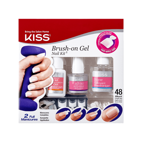 KISS Brush On Gel Nail Kit