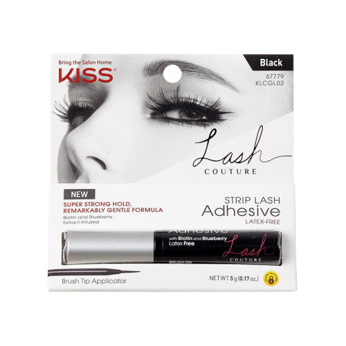 KISS Lash Couture Strip Lash Adhesive Black KLCGL02 5g