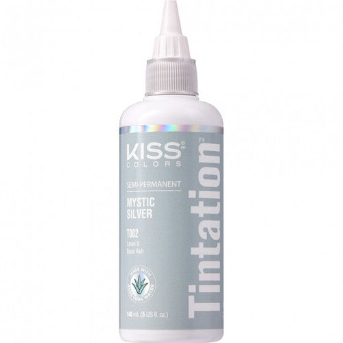 KISS Tintation Semi-Permanent Colour Treatment T002 Mystic Silver 148ml