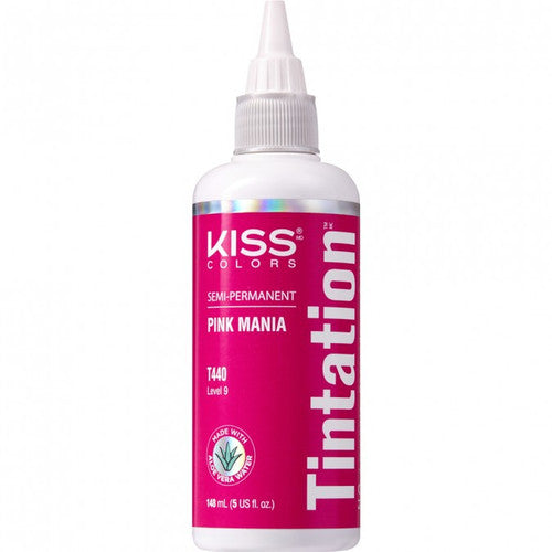 KISS Tintation Semi-Permanent Colour Treatment T440 Pink Mania 148ml