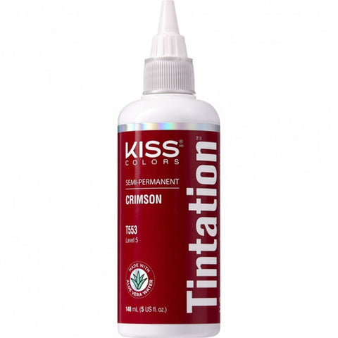 KISS Tintation Semi-Permanent Colour Treatment T553 Crimson 148ml