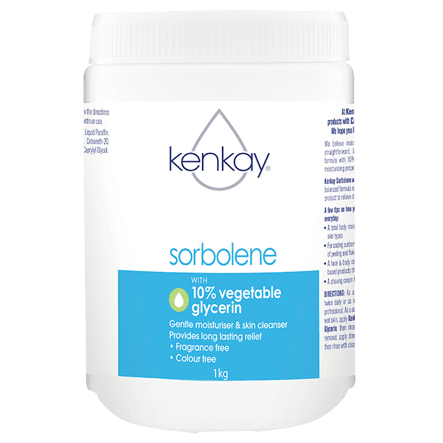 Kenkay Sorbelene with 10% Vegetable Glycerin Lotion (100g, 325ml, 500g, 1Kg)