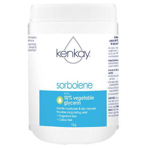 Kenkay Sorbelene with 10% Vegetable Glycerin Lotion (100g, 325ml, 500g, 1Kg)