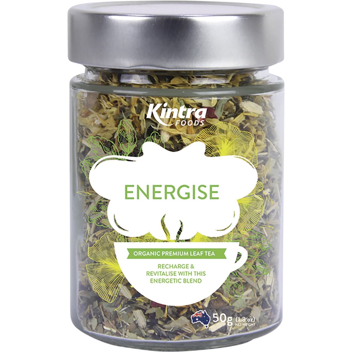 Kintra Tea KINTRA FOODS Loose Leaf Tea Energise 50g – OzChemist Australia