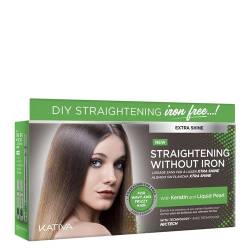 Kativa Hair Straightening Kit Extra Shine