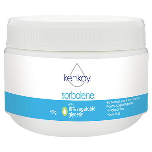 Kenkay Sorbolene With 10% Vegetable Glycerin Jar 500g