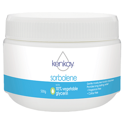 Kenkay Sorbolene With 10% Vegetable Glycerin Jar 500g