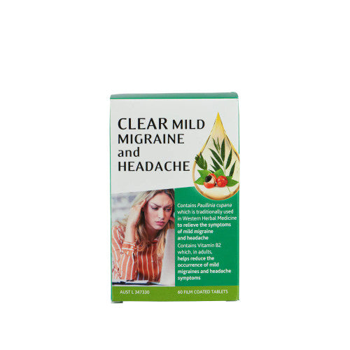 Key Sun Clear Mild Migraine & Headache 60 Tablets