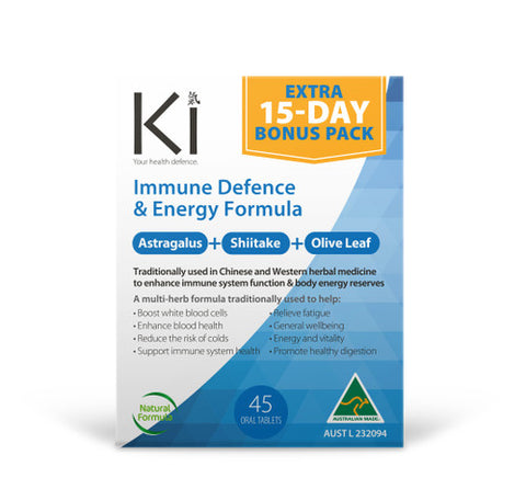 Ki Health Defence & Energy Formula 45 Tablets