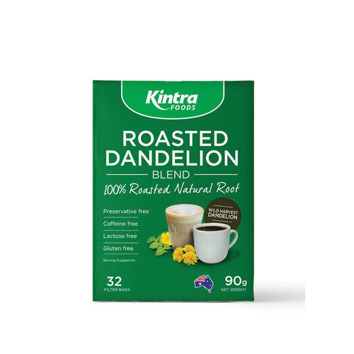 Kintra Foods Roasted Dandelion Blend Tea 32pk