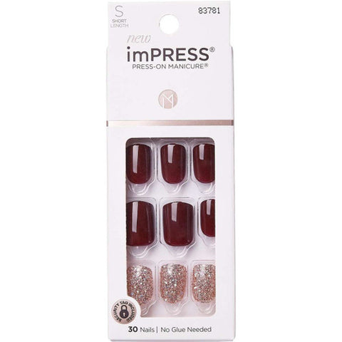 KISS imPRESS Color Press-on Manicure Nails - No Other