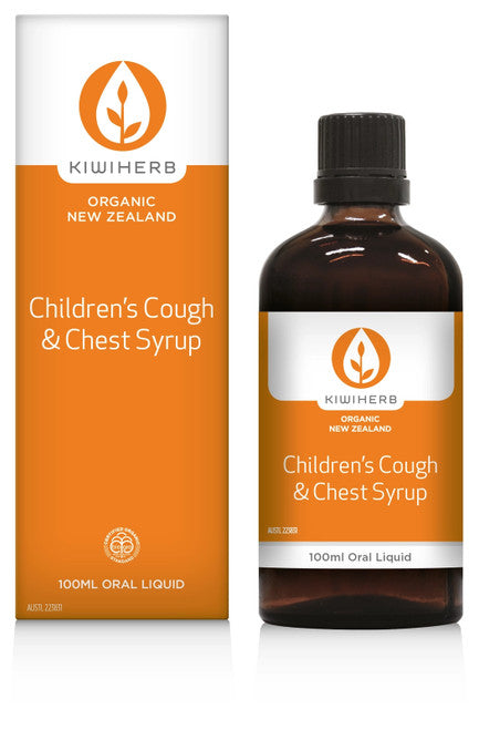 Kiwiherb Children's Cough & Chest Syrup 100ml