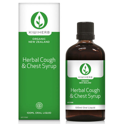 Kiwiherb Herbal Cough & Chest Syrup 100ml