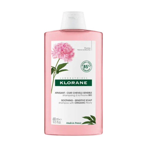 Klorane Soothing Shampoo With Organic Peony 400ml