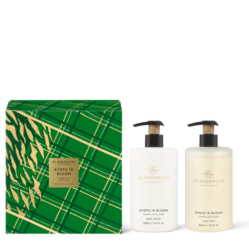 Glasshouse Fragrances Kyoto In Bloom Hand Care Duo Gift Set