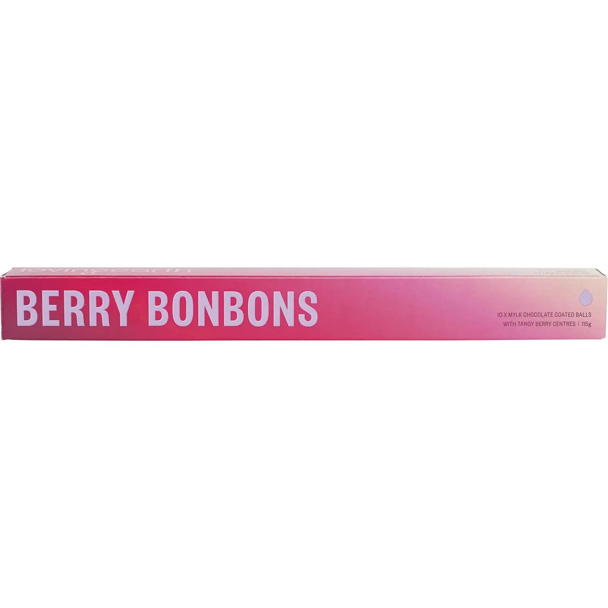 Loving Earth Bonbons Berry Mylk Chocolate with Tangy Berry Centres 115g