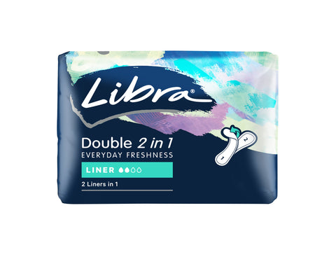 Libra Double Liners 2In1 20 Pack