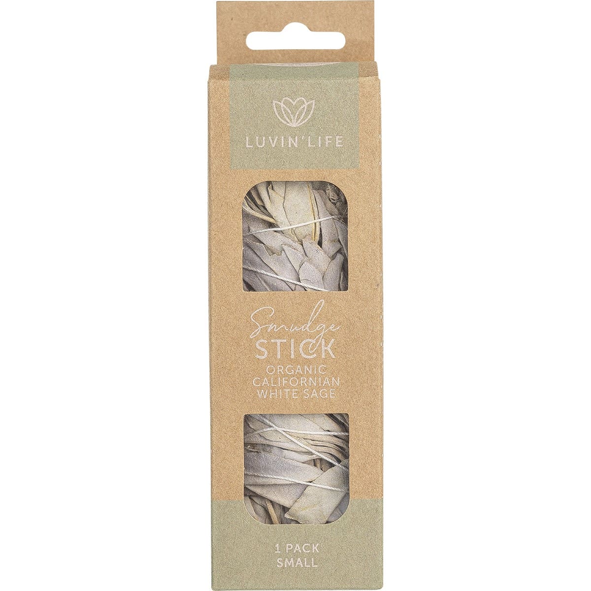 LUVIN LIFE Smudge Stick White Sage - Small 16cm 1