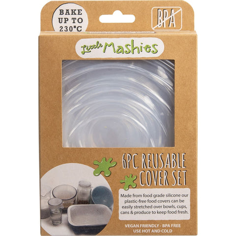 LITTLE MASHIES Reusable Bowl Cover Set Pack Of 6