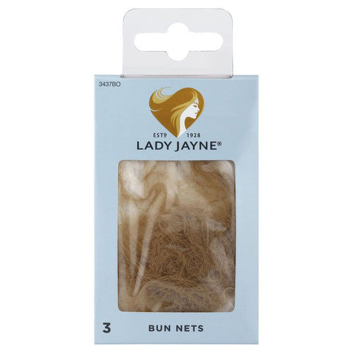 Lady Jayne Bun Nets 3 Pack 3437BO Blonde