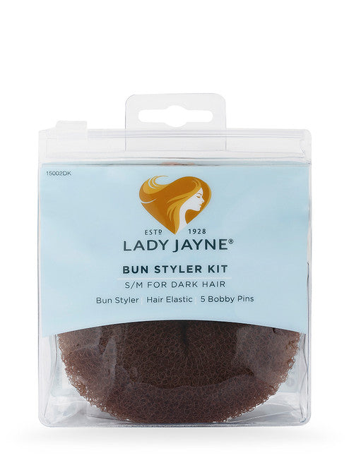 Lady Jayne Dark Bun Styler Kit S/M 15002DK