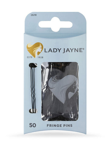 Lady Jayne Fringe Pins 50 Pack 2821B Black