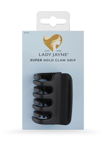 Lady Jayne Medium Super Hold Claw Grip 3457B Black