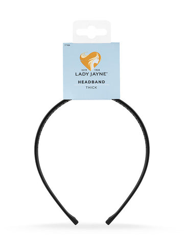 Lady Jayne Thick Flexi Headband 17164 Black