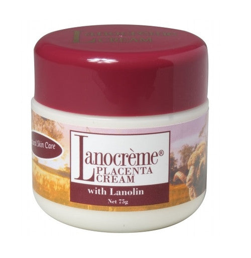 Lanocreme Placenta Cream with Lanolin 75g